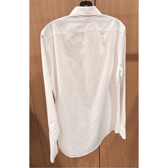 CELINE MEN’S 2024 LOOSE SHIRT IN COTTON POPLIN WHITE SIZE 38 - Picture 6 of 12